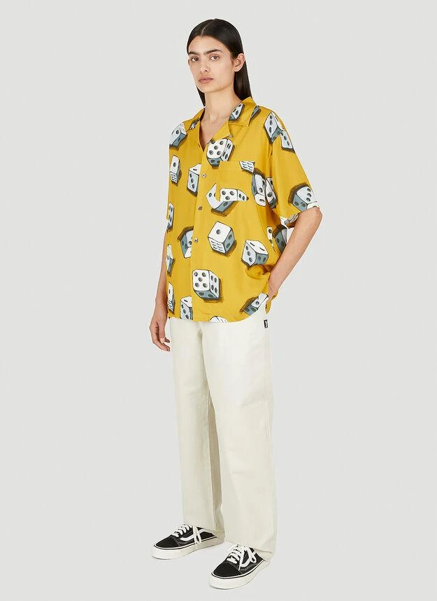 商品STUSSY|Dice Motif Shirt in Yellow,价格¥783,第2张图片详细描述