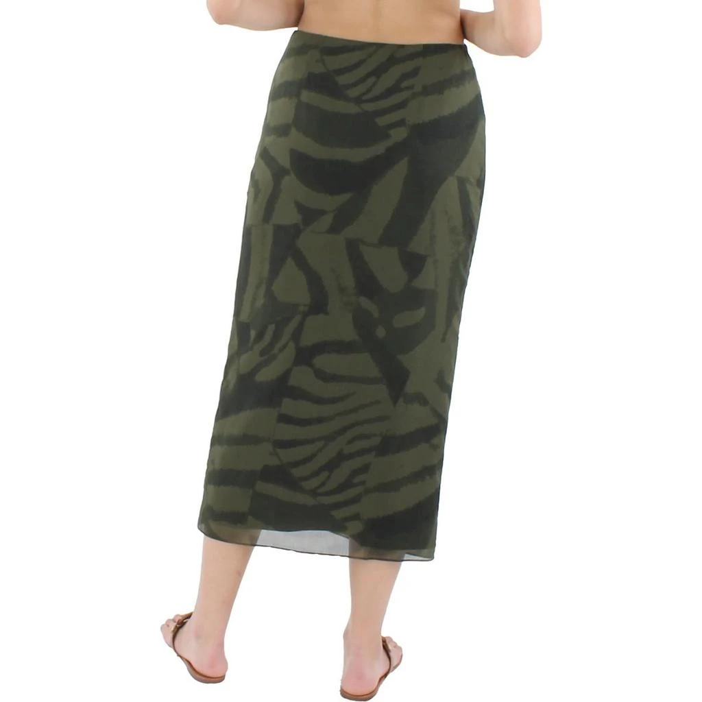 商品Ralph Lauren|Womens Animal Printed Calf Midi Skirt,价格¥223,第2张图片详细描述