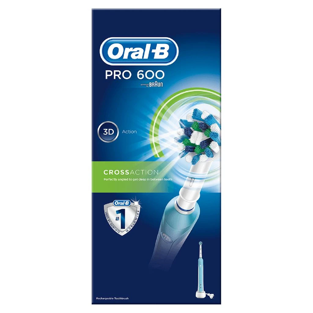 商品Oral B|Oral-B Pro 600 Toothbrush,价格¥467,第2张图片详细描述
