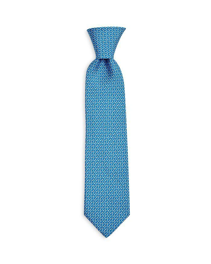 商品Salvatore Ferragamo|Talisman Print Silk Classic Tie,价格¥1170,第1张图片