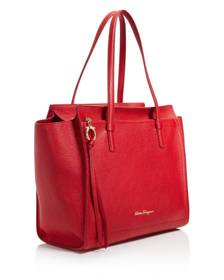 商品Salvatore Ferragamo|Amy Medium Leather Tote ,价格¥9367,第4张图片详细描述