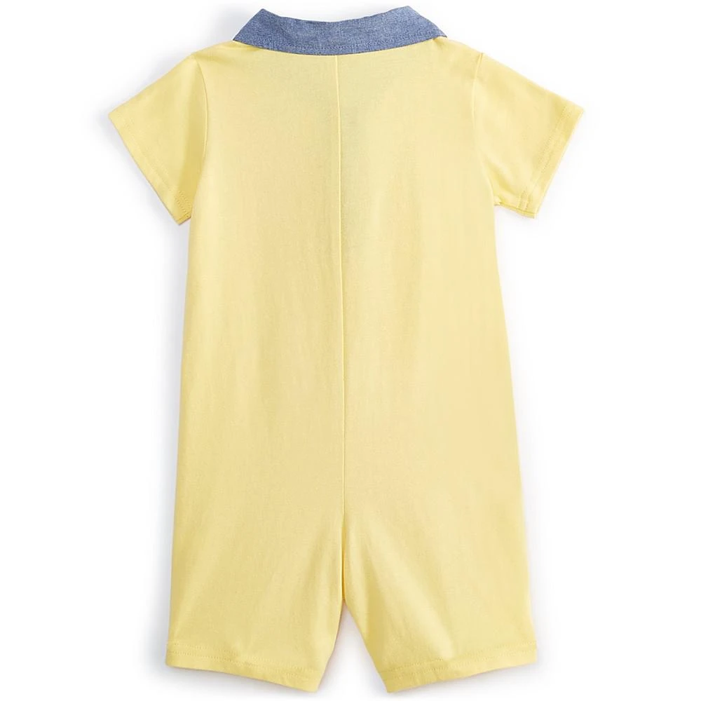 商品First Impressions|Baby Boys Embroidered Boat Sunsuit, Created for Macy's,价格¥111,第2张图片详细描述