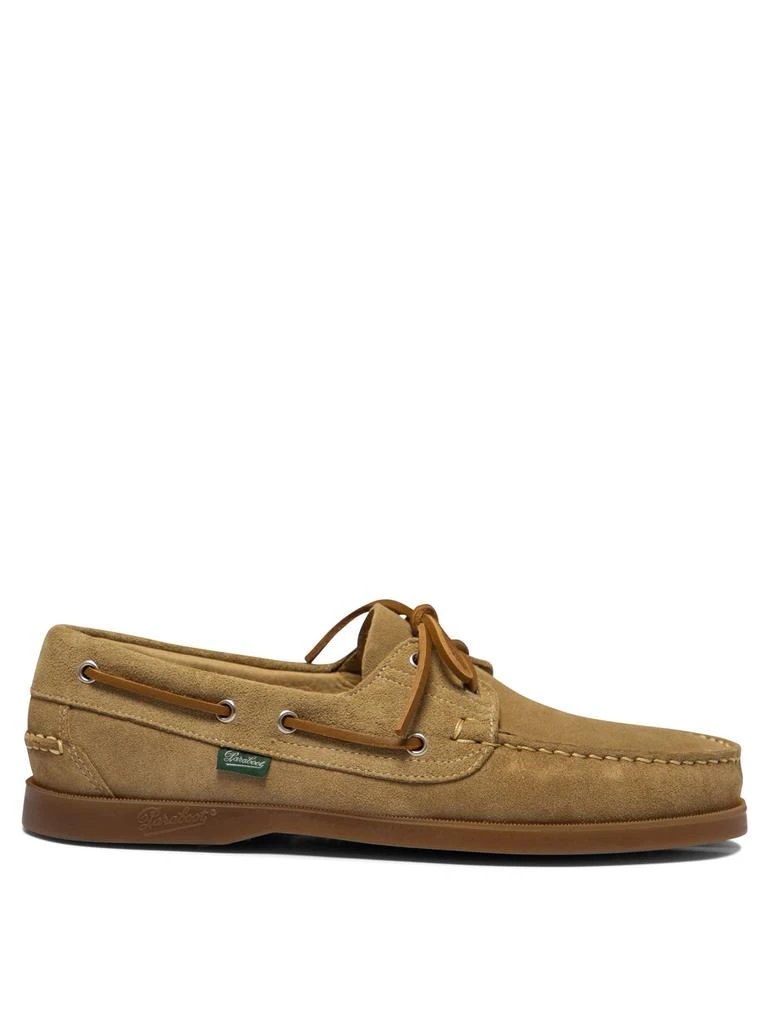 商品Paraboot|Barth/Marine Miel-Vel Sand Loafers & Slippers Beige,价格¥1319,第1张图片