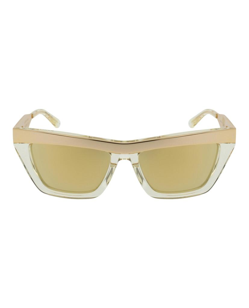 Cat Eye-Frame Metal Sunglasses商品第1张图片规格展示