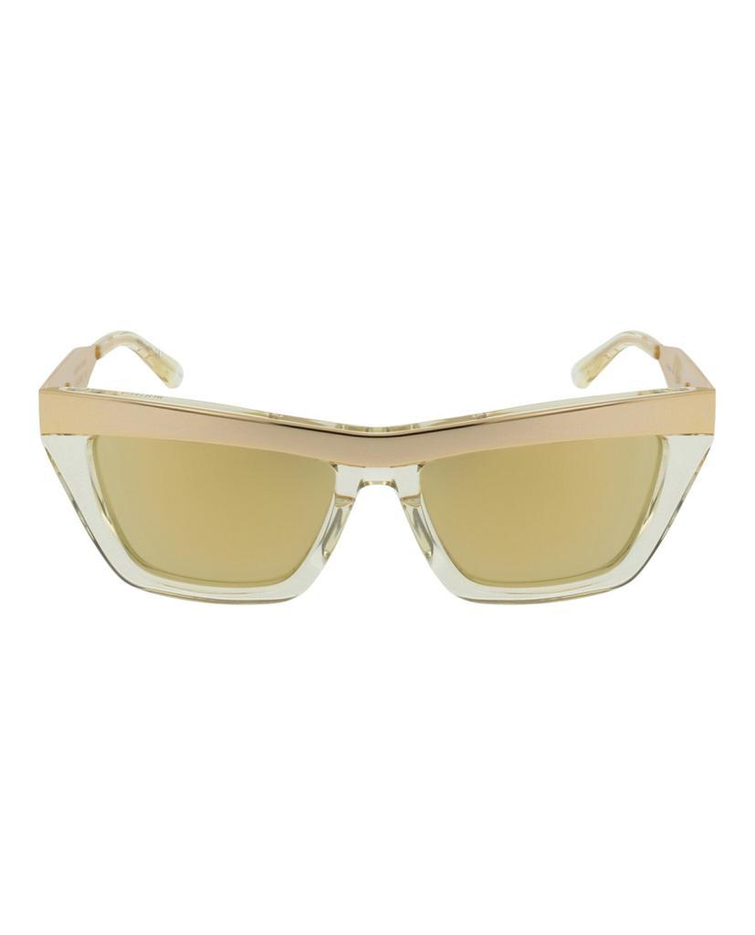 商品Bottega Veneta|Cat Eye-Frame Metal Sunglasses,价格¥1034,第1张图片