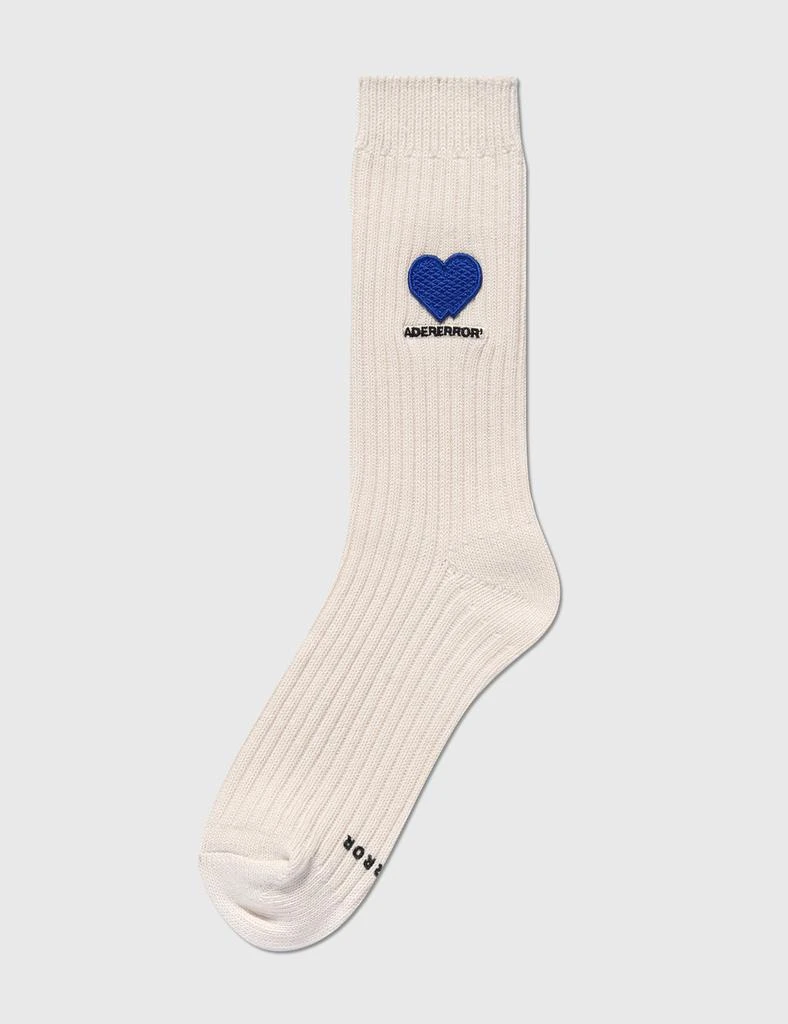 商品ADER error|Twin Heart Logo Socks,价格¥198,第2张图片详细描述