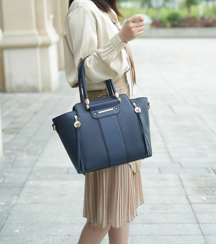 商品MKF Collection By Mia K.|Eliana Vegan Leather Women’s Tote Bag with wallet,价格¥571,第2张图片详细描述