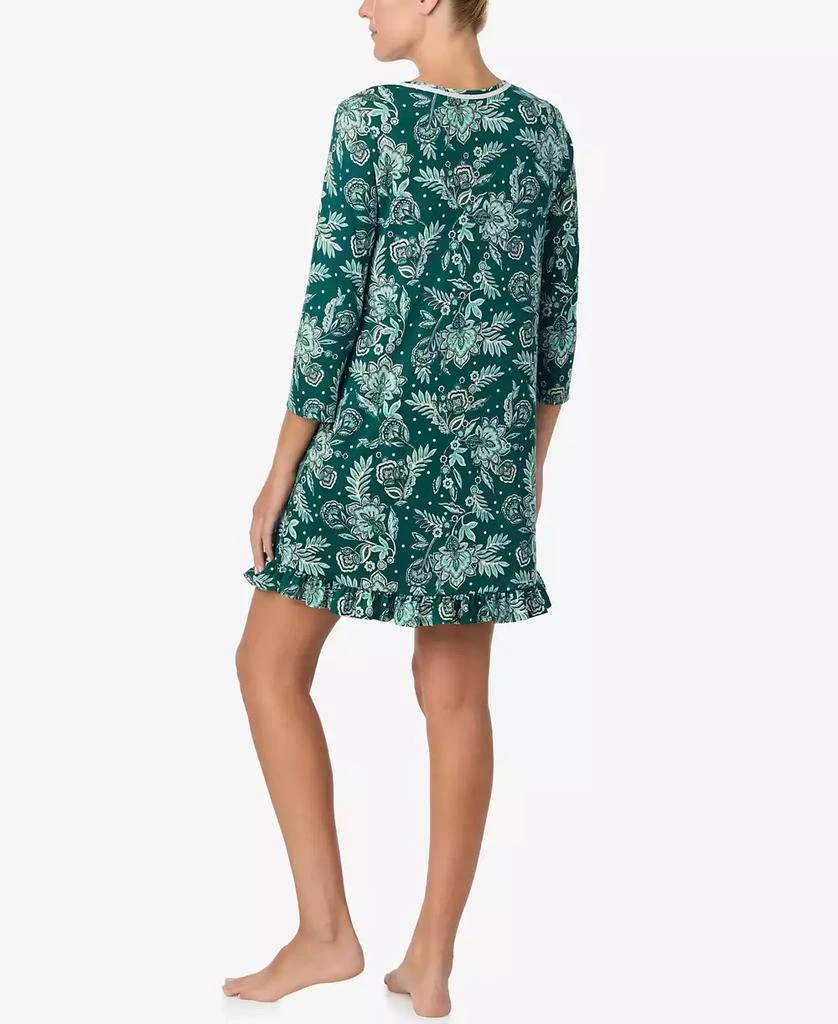 商品Ellen Tracy|Women's Printed V-Neck Chemise,价格¥253,第2张图片详细描述