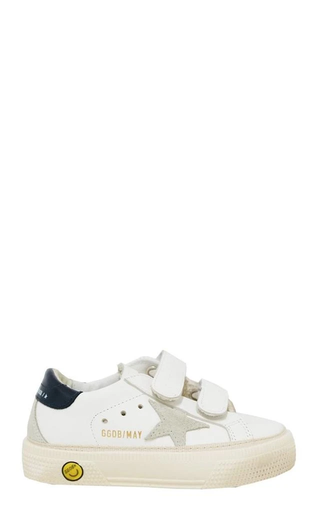 商品Golden Goose|Golden Goose Kids Star-Patch Almond Toe Sneakers,价格¥1447,第1张图片