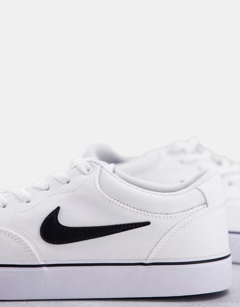 商品NIKE|Nike SB Chron 2 canvas skate trainers in white,价格¥381,第4张图片详细描述