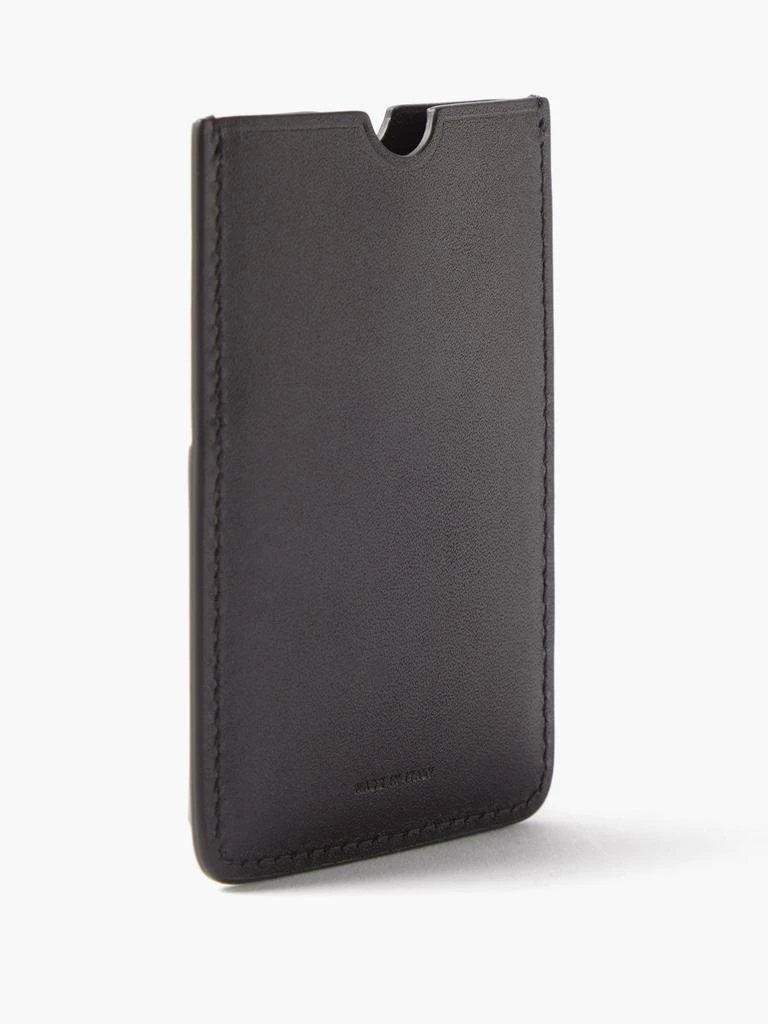 商品The Row|Logo-debossed leather cardholder,价格¥2096,第3张图片详细描述