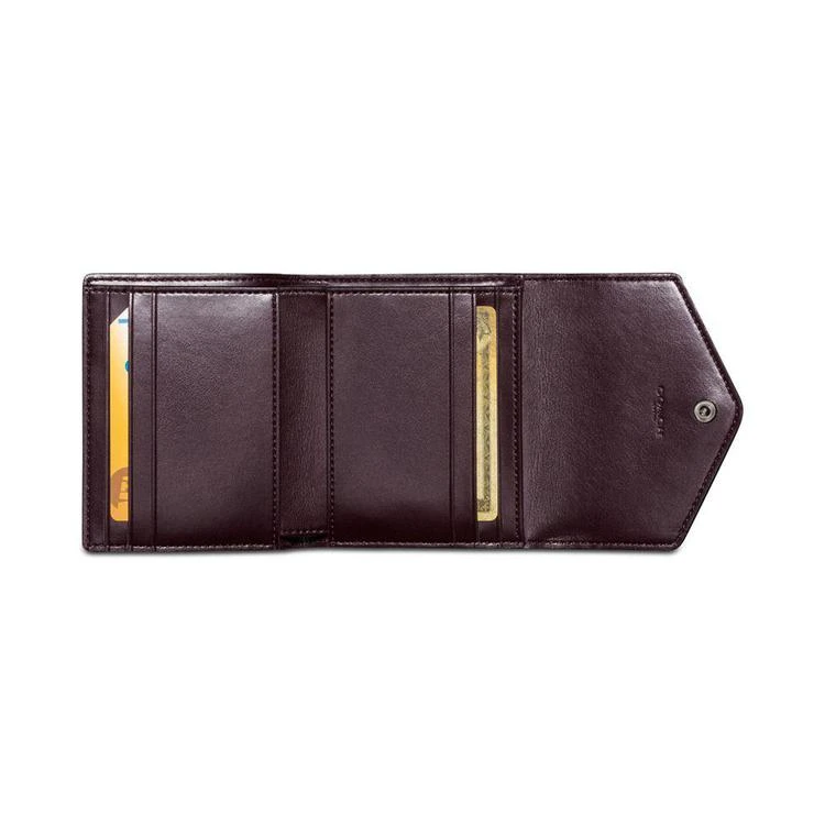 商品Coach|Small Wallet with Cross Stitch Floral Print,价格¥440,第2张图片详细描述