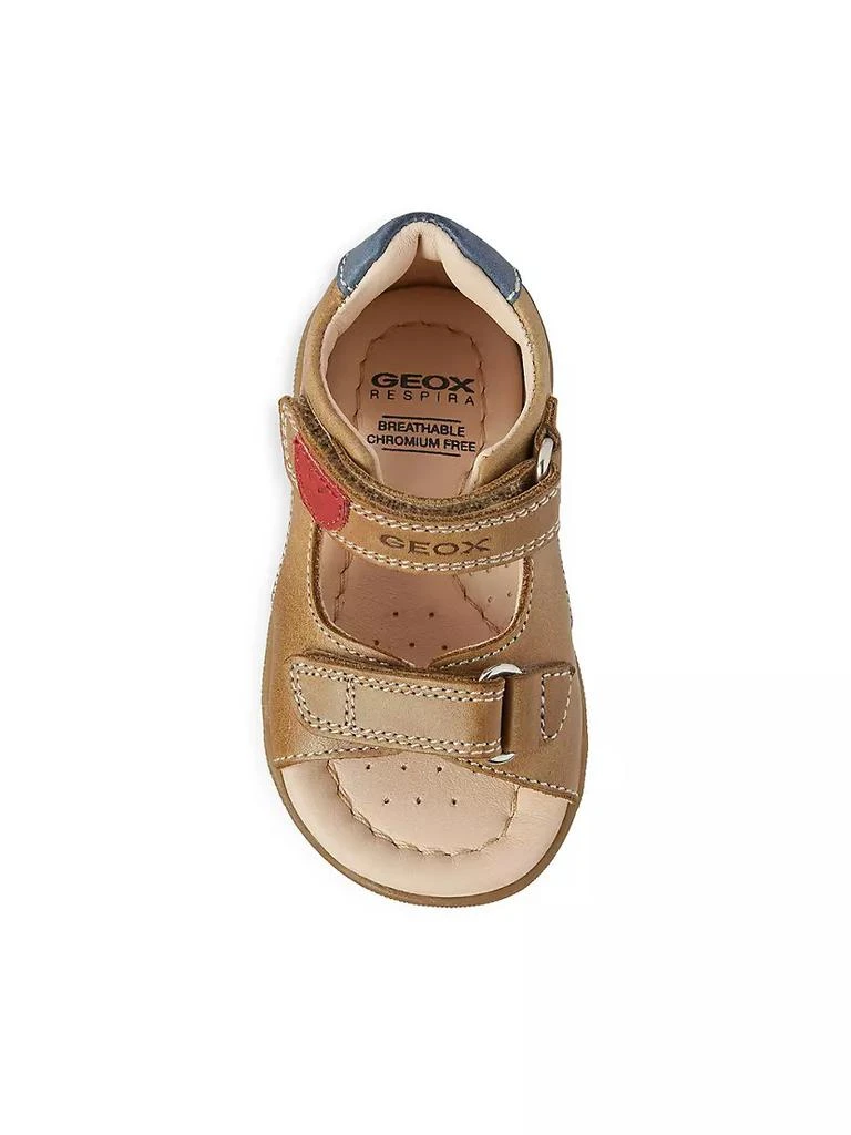 商品Geox|Little Boy's Macchia Leather Sandals,价格¥236,第5张图片详细描述