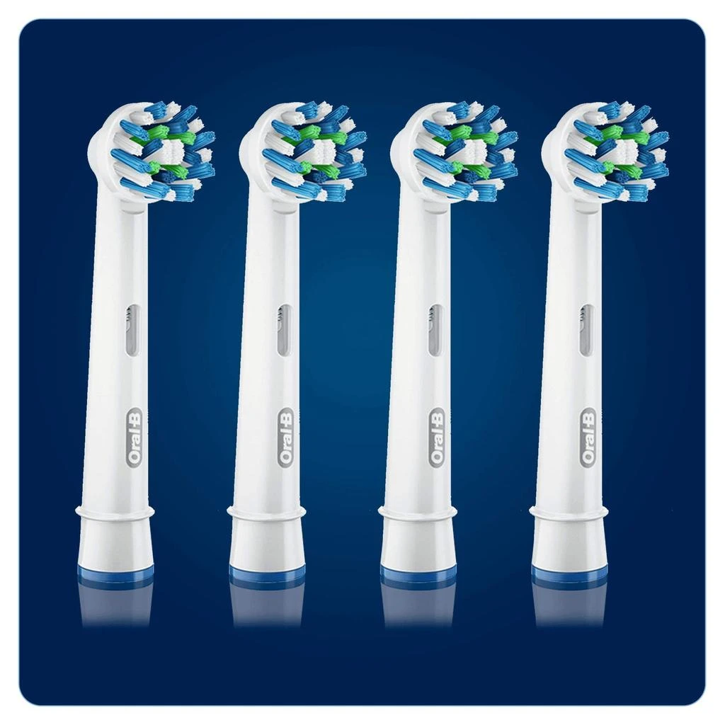 Oral B Cross Action Electric Toothbrush Replacement Brush Heads Refill, 4Count 商品