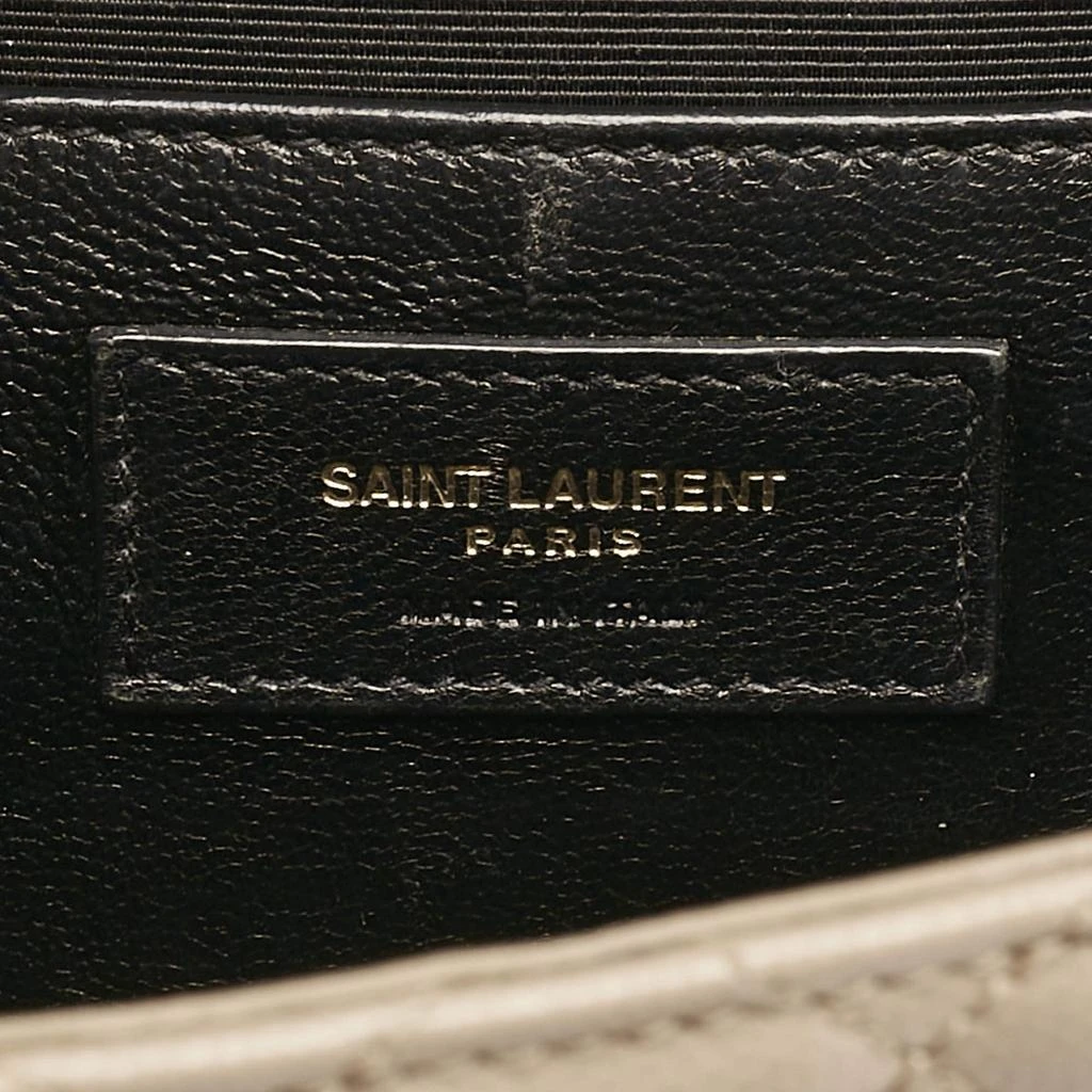 Saint Laurent Beige Mix Matelassé Leather Medium Envelope Chain Bag 商品