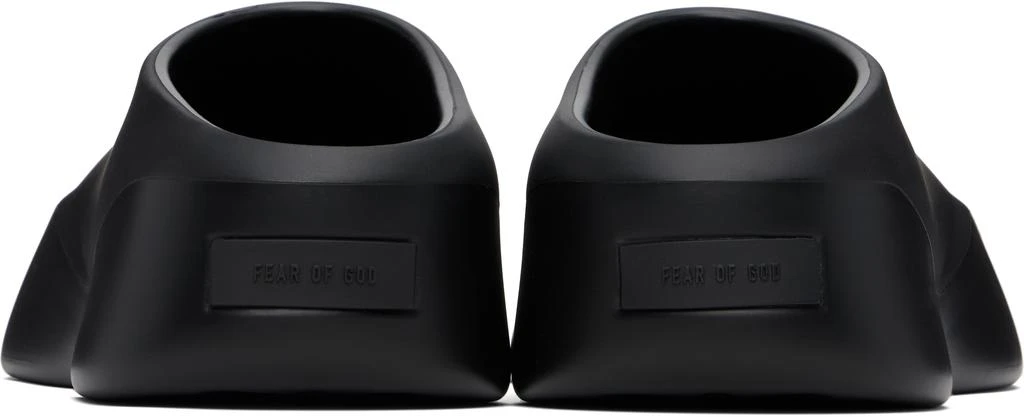 商品Fear of god|Black Eva Runner Slip-on Loafers,价格¥1073,第2张图片详细描述