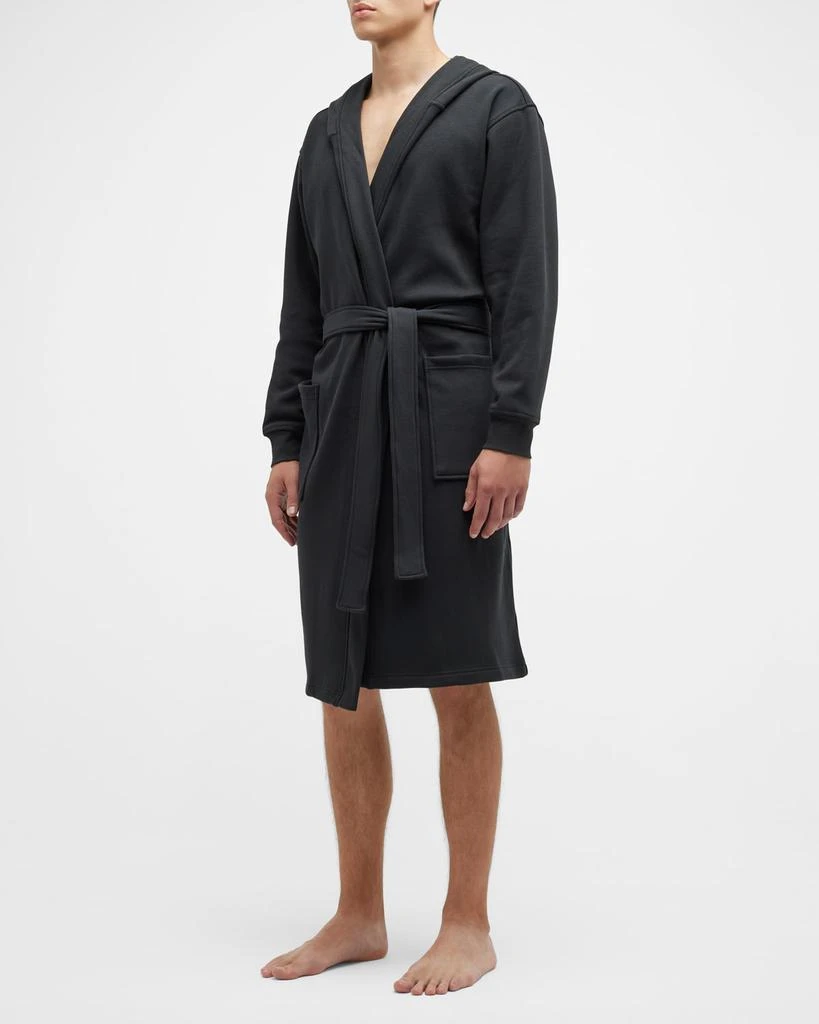 商品UGG|Men's Leeland Cotton-Stretch Hooded Robe,价格¥560,第3张图片详细描述