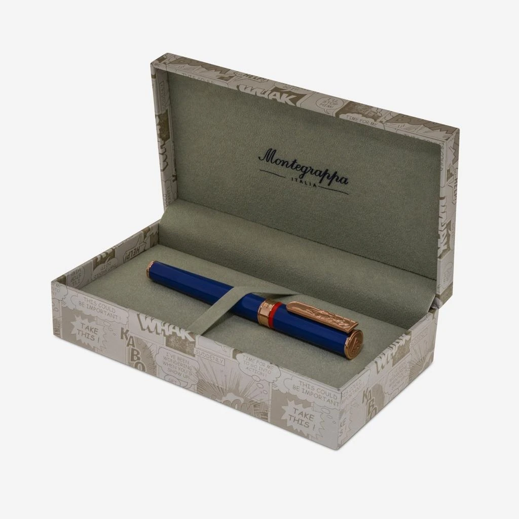 商品Montegrappa|Montegrappa DC Comics Heroes and Villains Superman Fountain Pen (F) ISDCS2YB,价格¥1912,第4张图片详细描述