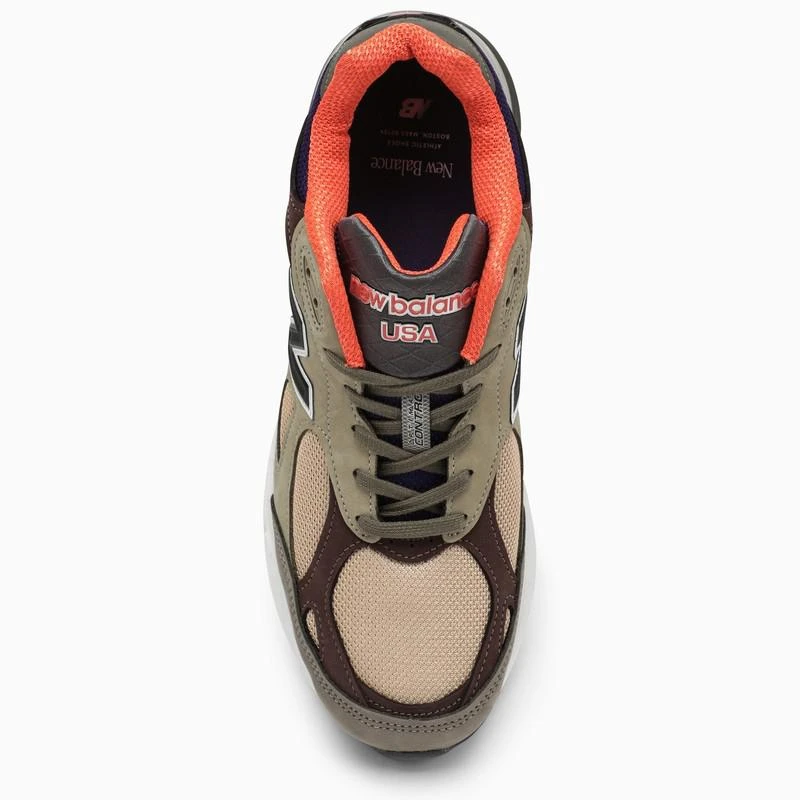 商品New Balance|Brown/beige/cream 990v2 Teddy Santis sneakers,价格¥1063,第3张图片详细描述