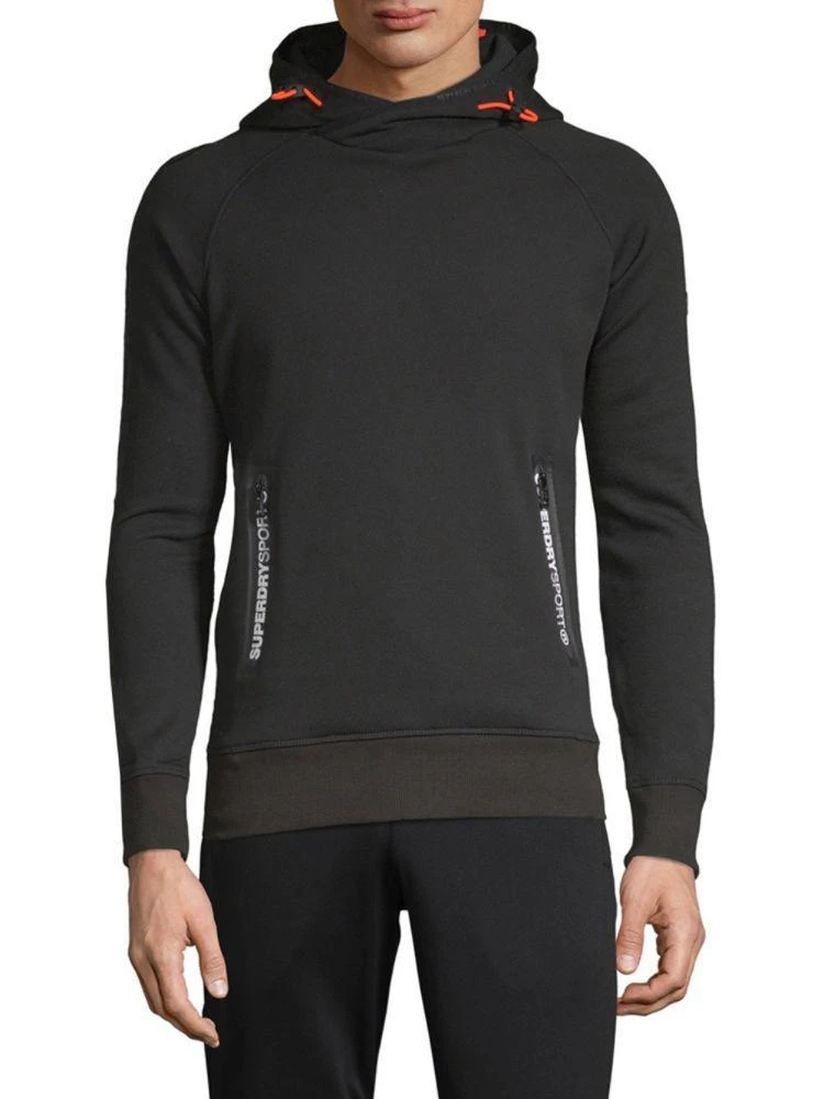 商品Superdry|Logo Crossover Hoodie,价格¥276,第3张图片详细描述