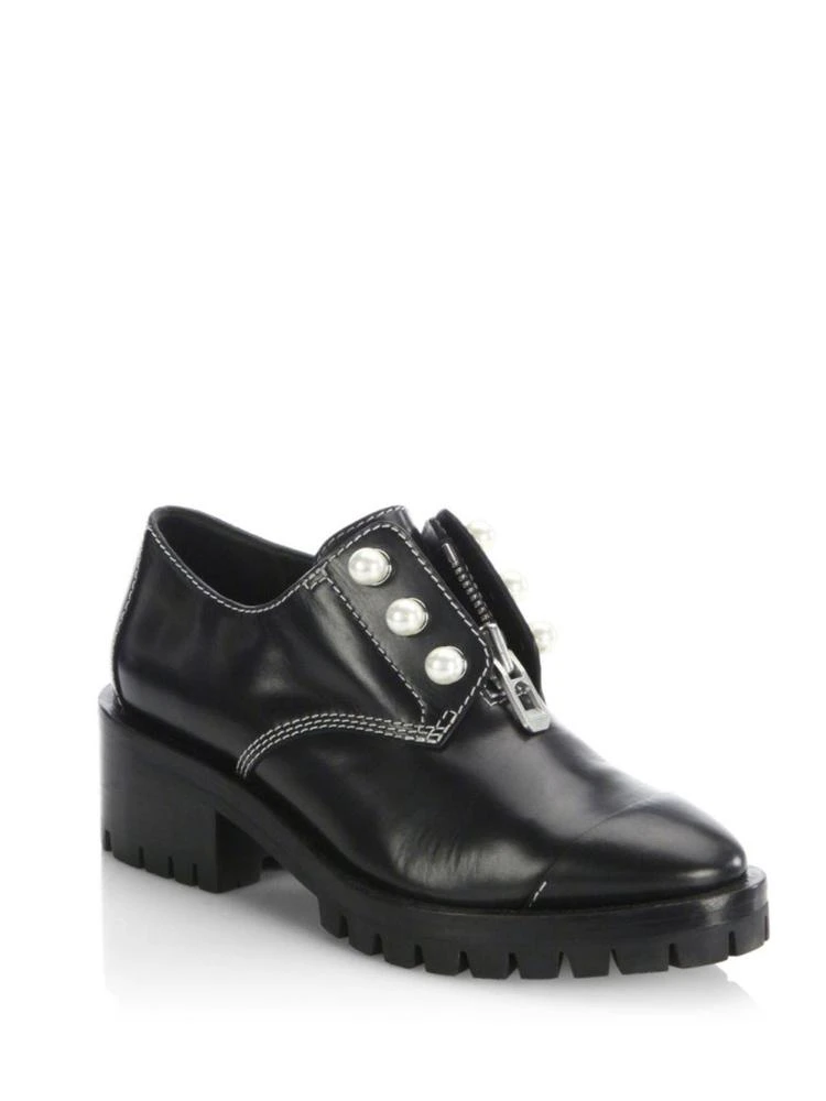 商品3.1 Phillip Lim|Hayett Pearl Embellished Leather Boots,价格¥1785,第1张图片