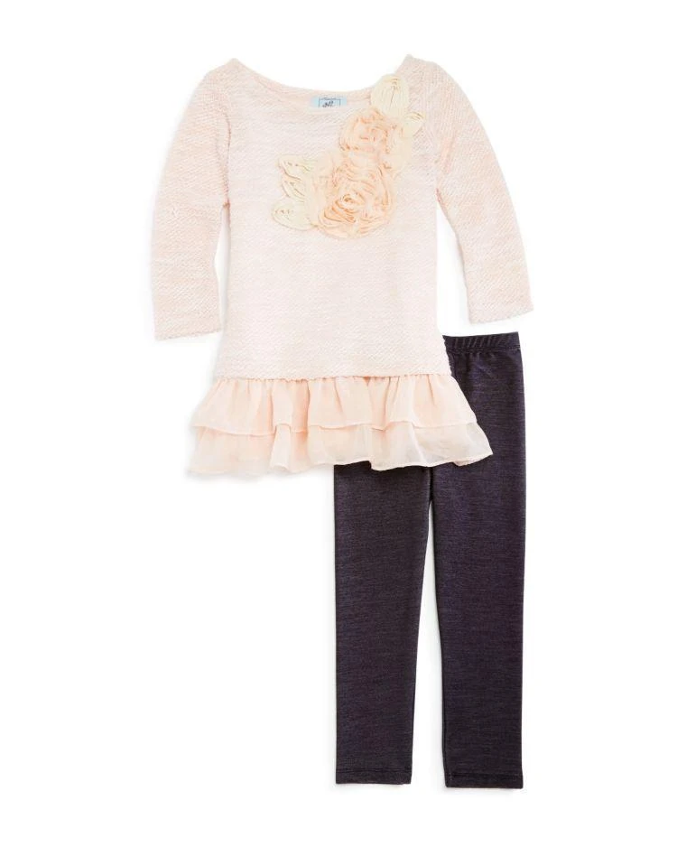 商品Pippa & Julie|Infant Girls' Three Piece Terry Top, Ruffled Tank & Leggings Set - Sizes 12-24 Months,价格¥304,第1张图片