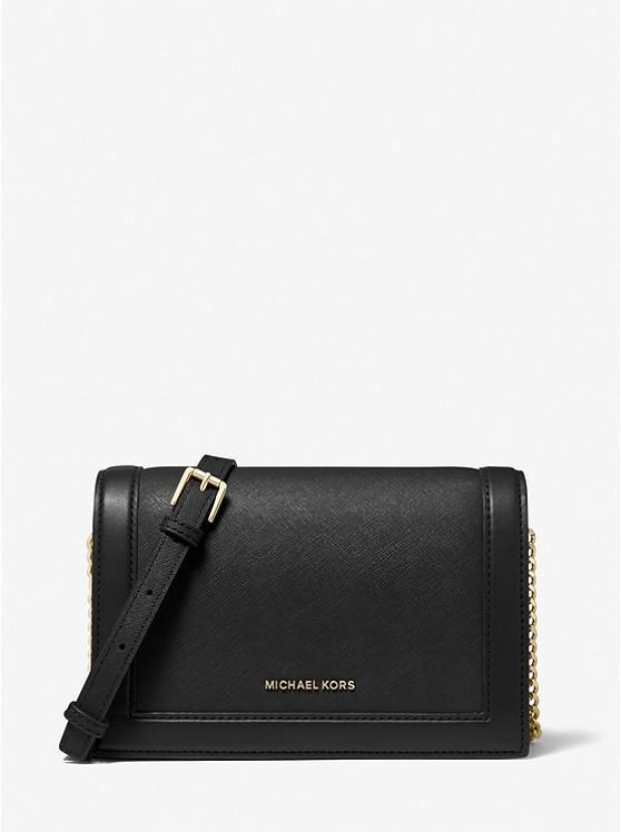 商品Michael Kors|Jet Set Large Saffiano Leather Crossbody Bag,价格¥492,第1张图片