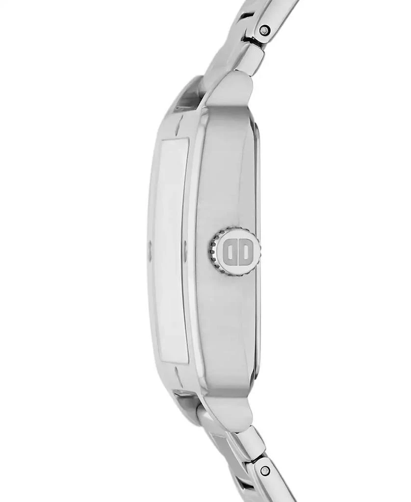 商品DKNY|Women's City Rivet Three Hand Silver-Tone Stainless Steel Watch 24mm,价格¥455,第2张图片详细描述