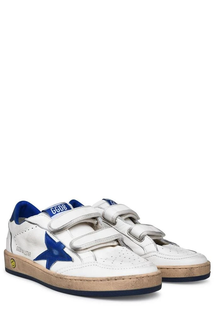 商品Golden Goose|Golden Goose Kids Ball Star Round Toe Sneakers,价格¥1570,第3张图片详细描述