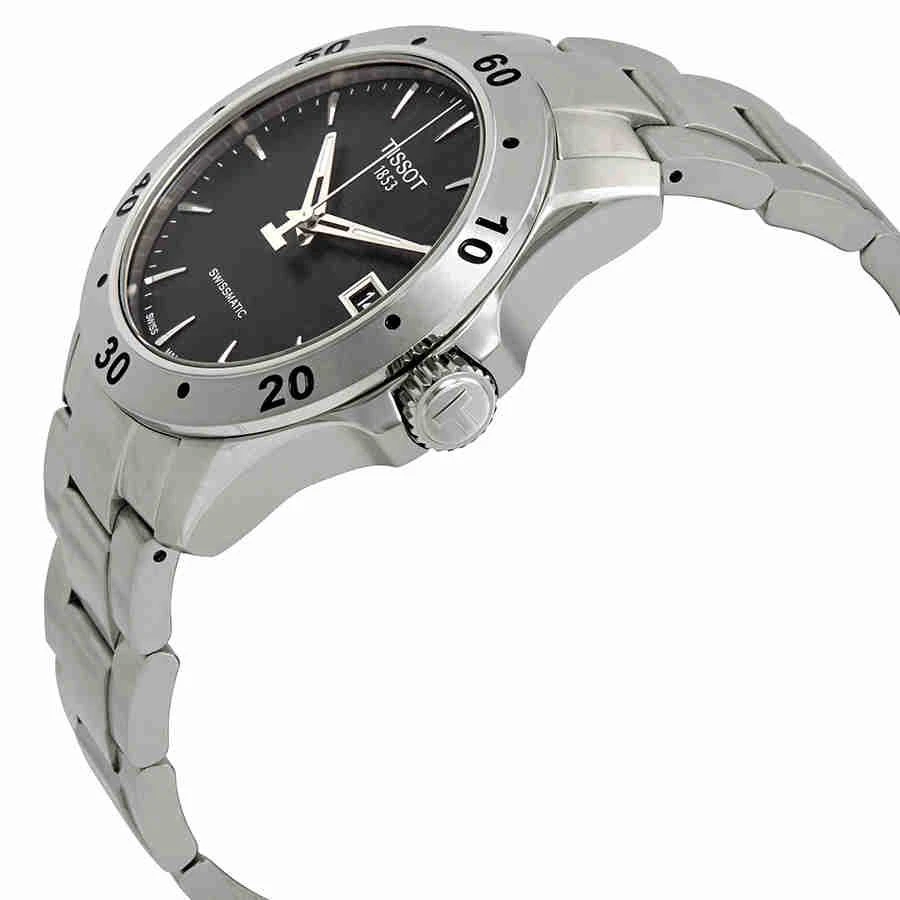 商品Tissot|V8 Automatic Black Dial Men's Watch T1064071105100,价格¥2465,第2张图片详细描述