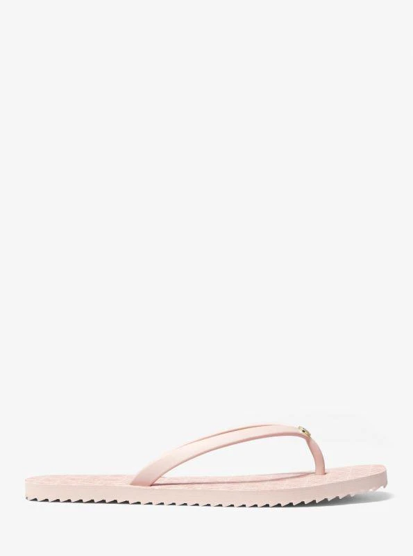 商品Michael Kors|Jinx Logo Flip Flop,价格¥221,第2张图片详细描述