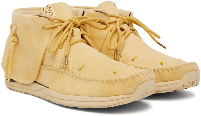 Beige Lhamo Folk Sneakers商品第4张图片规格展示