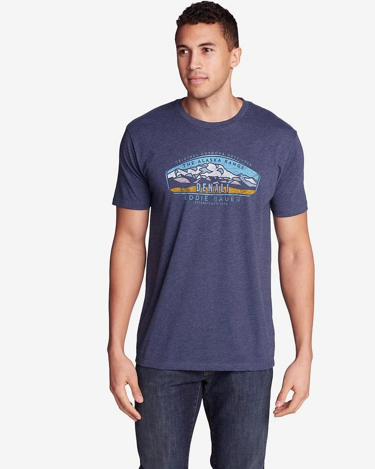 商品Eddie Bauer|Men's Graphic T-Shirt - Alaskan Range,价格¥187,第1张图片