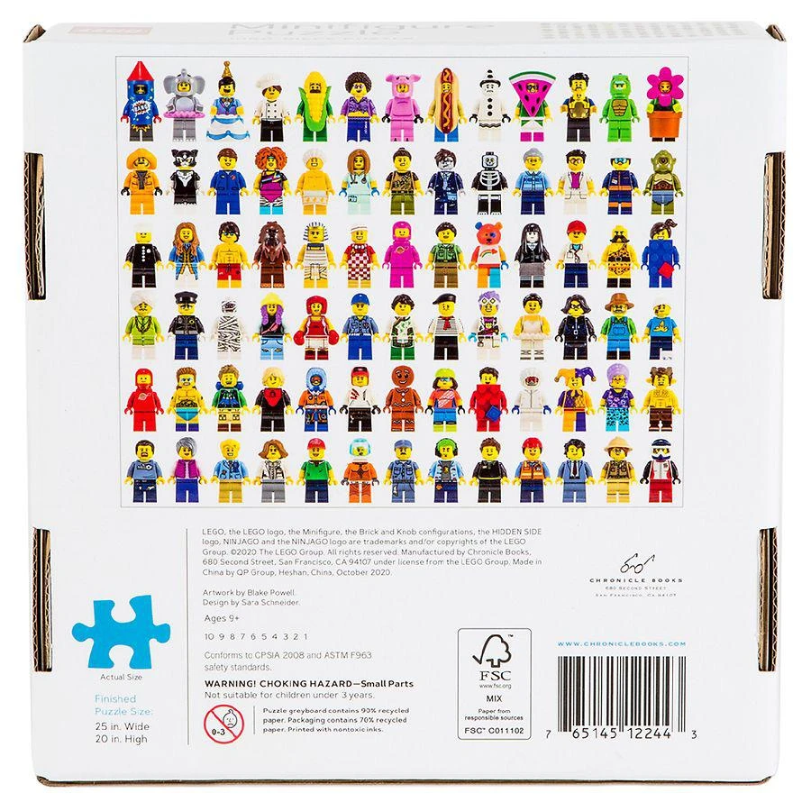 商品Chronicle Books|LEGO Minifigure Puzzle,价格¥83,第2张图片详细描述