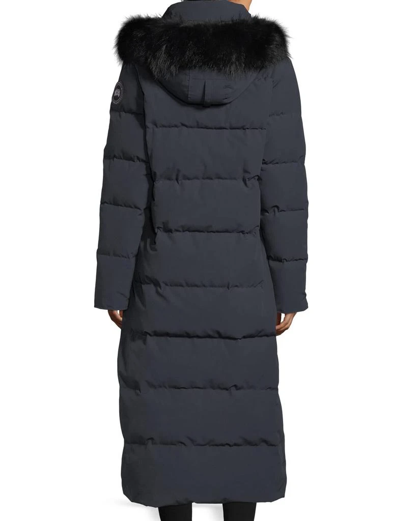 商品Canada Goose|Mystique Long Hooded Puffer Parka Coat w/ Fur Trim,价格¥11223,第3张图片详细描述