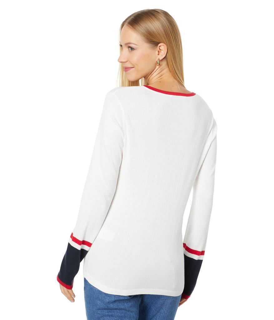 商品Tommy Hilfiger|Bold Tipped Ivy Sweater,价格¥290,第4张图片详细描述