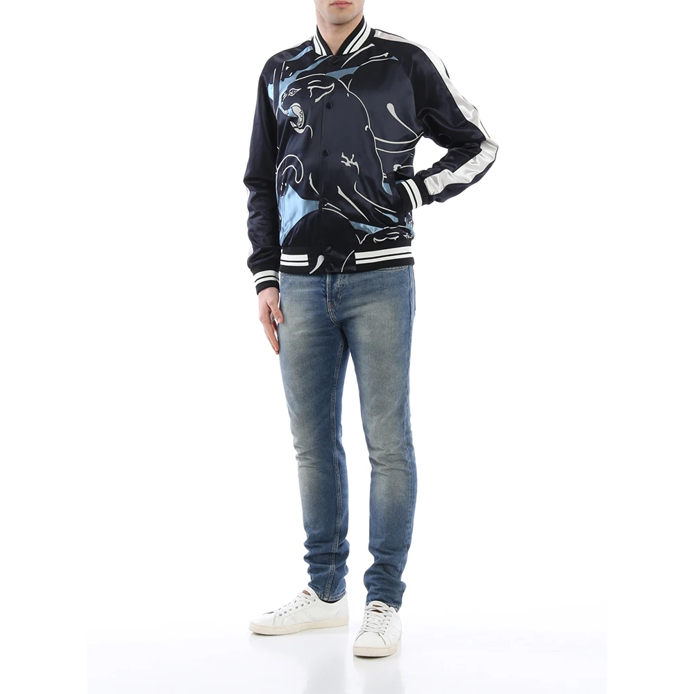 VALENTINO 男士深蓝色印花外套 NV3CI0A9-4BK-S02 商品
