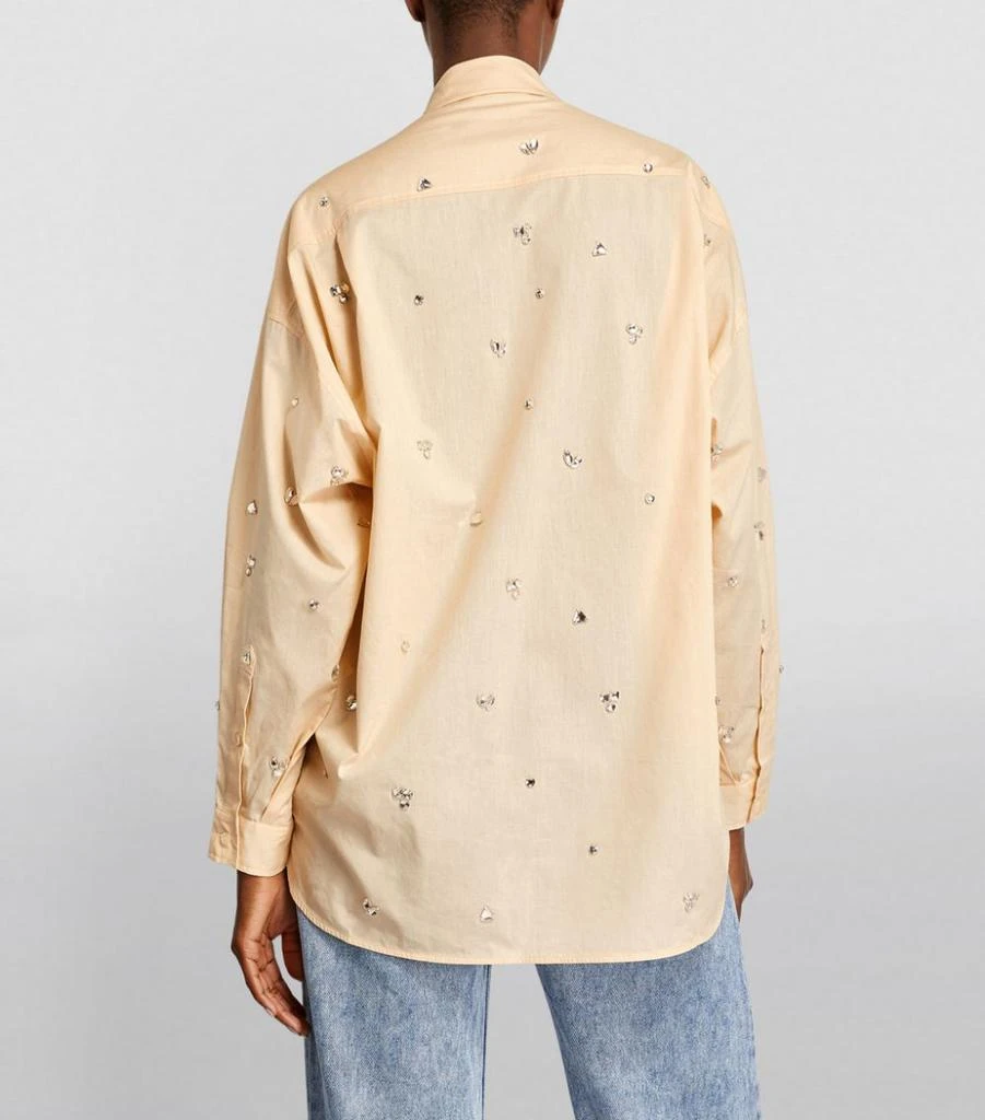 商品Sandro|Embellished Oversized Shirt,价格¥2974,第4张图片详细描述