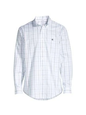 商品Brooks Brothers|Regent-Fit Checked Supima Cotton,价格¥188,第3张图片详细描述