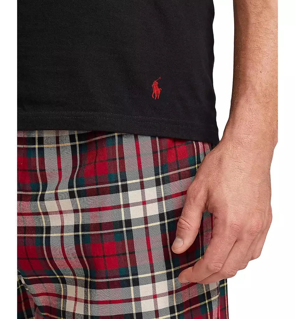 商品Ralph Lauren|Men's 5+1 Free Bonus Pack Cotton Classic-Fit V-Neck Undershirts,价格¥358,第3张图片详细描述