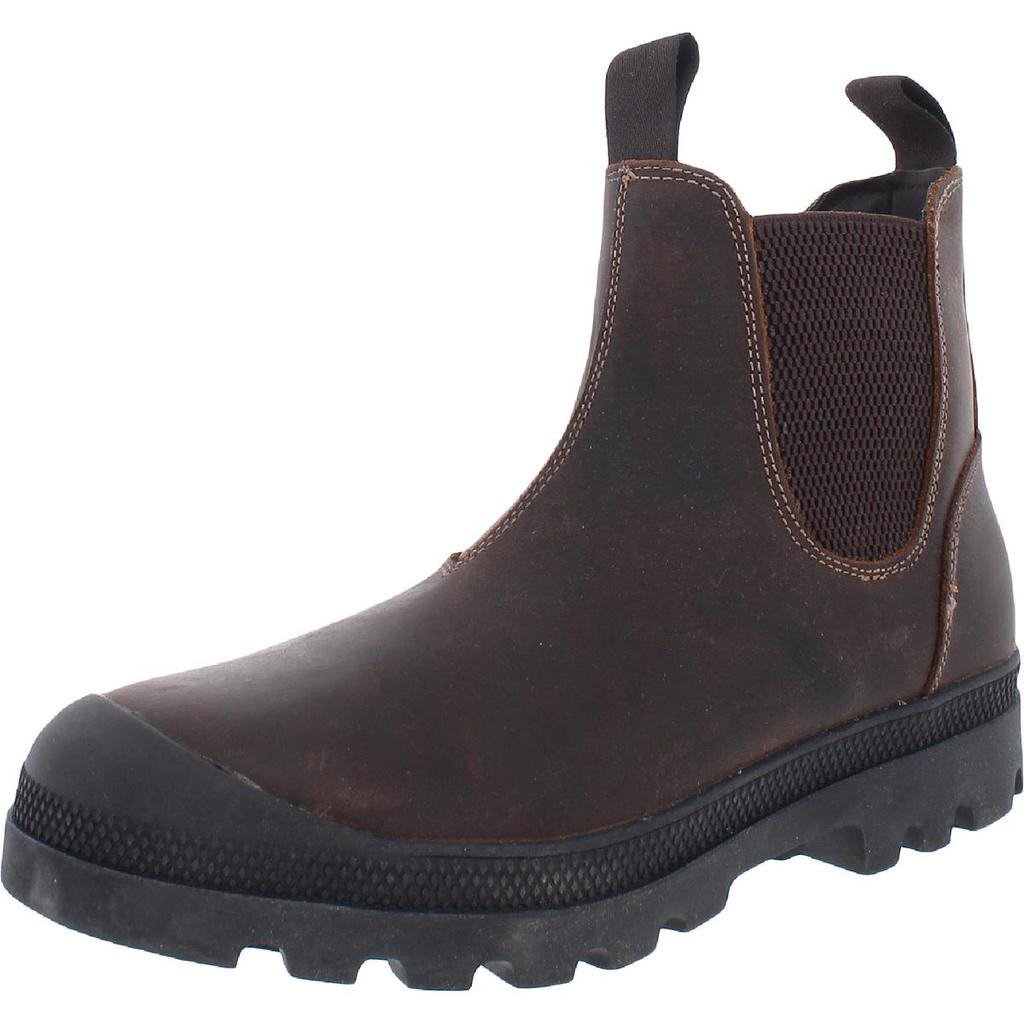 Steve Madden Mens Contract Leather Laceless Chelsea Boots商品第1张图片规格展示