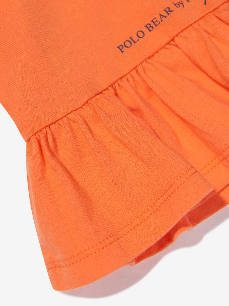 商品Ralph Lauren|Baby Girls Bear T-Shirt in Orange,价格¥435,第4张图片详细描述