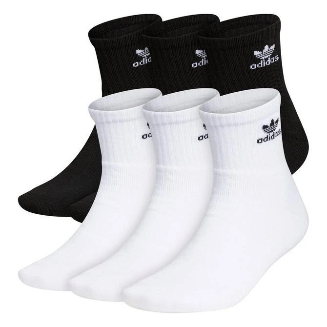 商品Adidas|adidas Originals Trefoil Quarter Socks (6 Pack),价格¥165,第1张图片