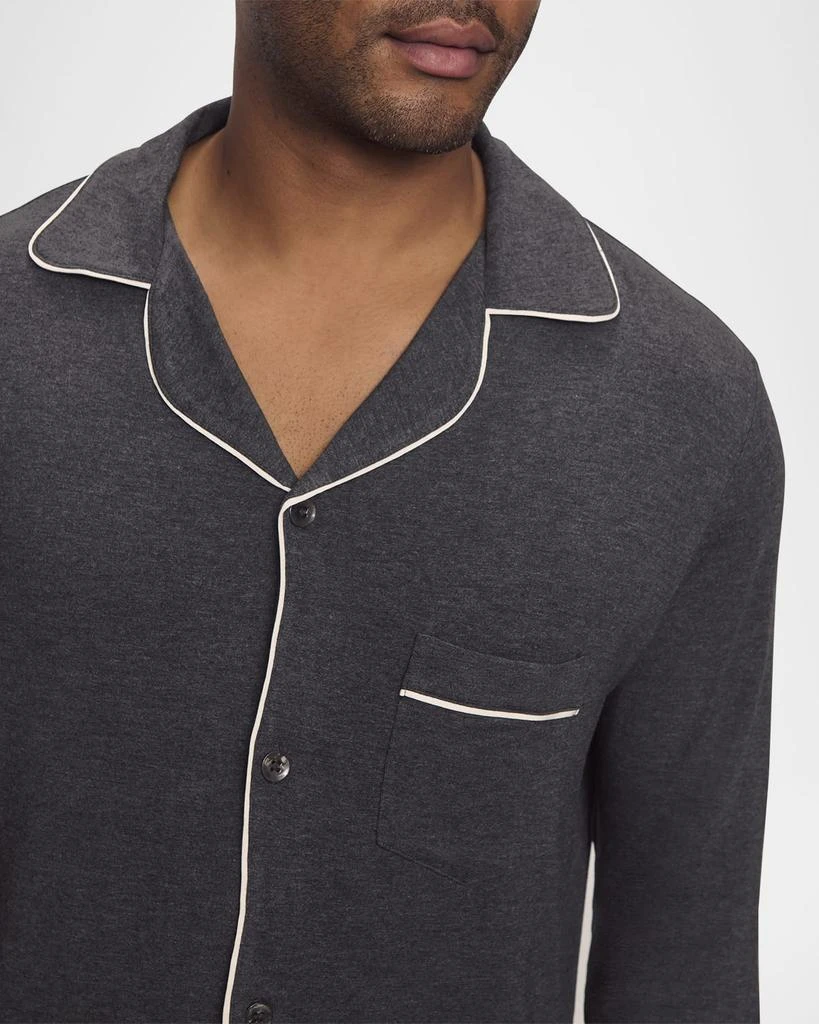 商品Eberjey|Men's William Long-Sleeve Pajama Set,价格¥1280,第5张图片详细描述