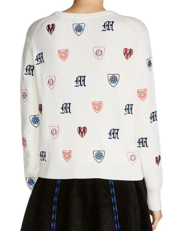 商品Maje|Martela Embroidered Sweater,价格¥1833,第2张图片详细描述
