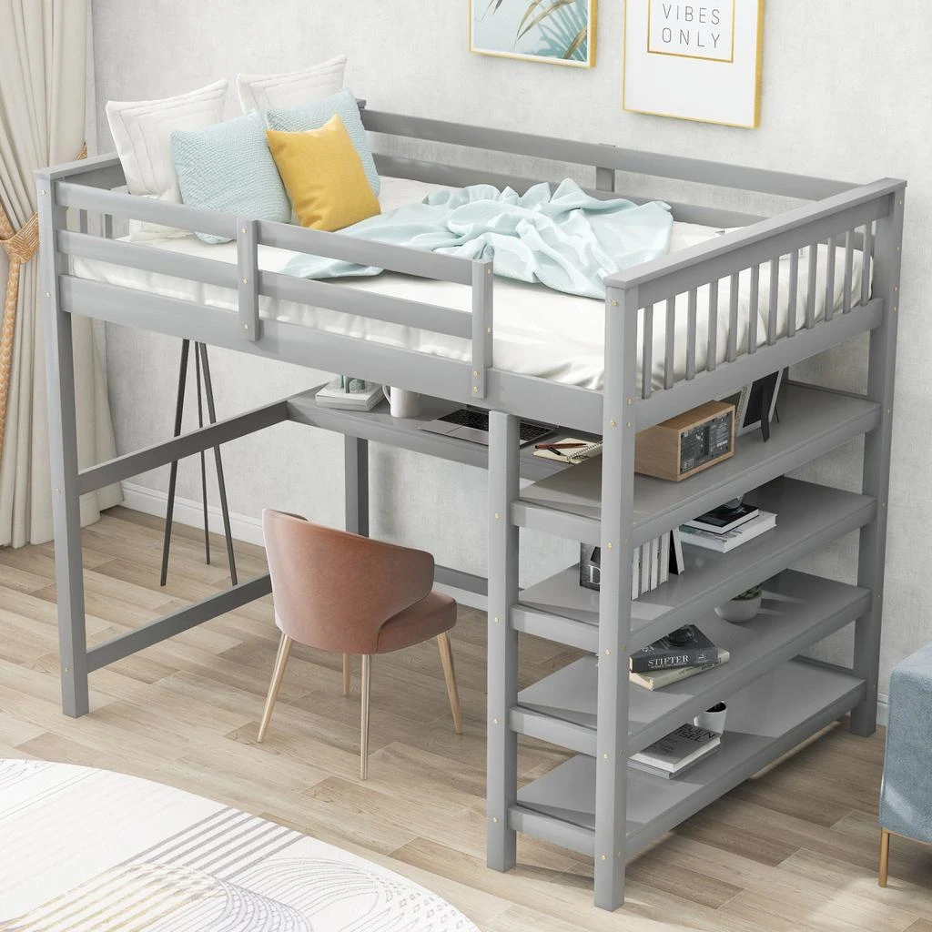 商品Simplie Fun|Bed in Pine,价格¥7851,第2张图片详细描述