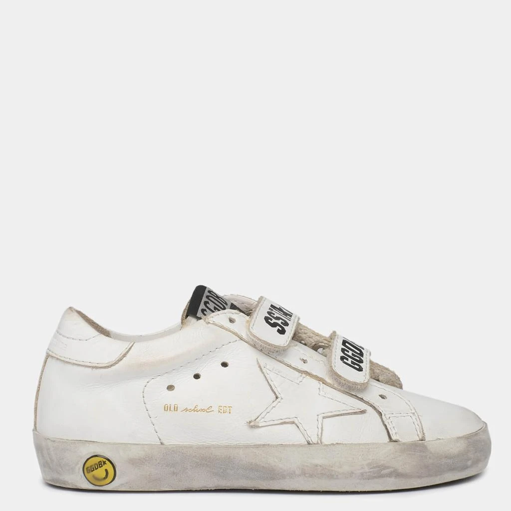 商品Golden Goose|Golden Goose Toddlers' Old School Trainers - Optic White,价格¥665,第1张图片