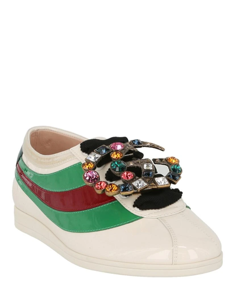 商品Gucci|女式 Falacer 漆皮运动鞋,价格¥1730,第2张图片详细描述