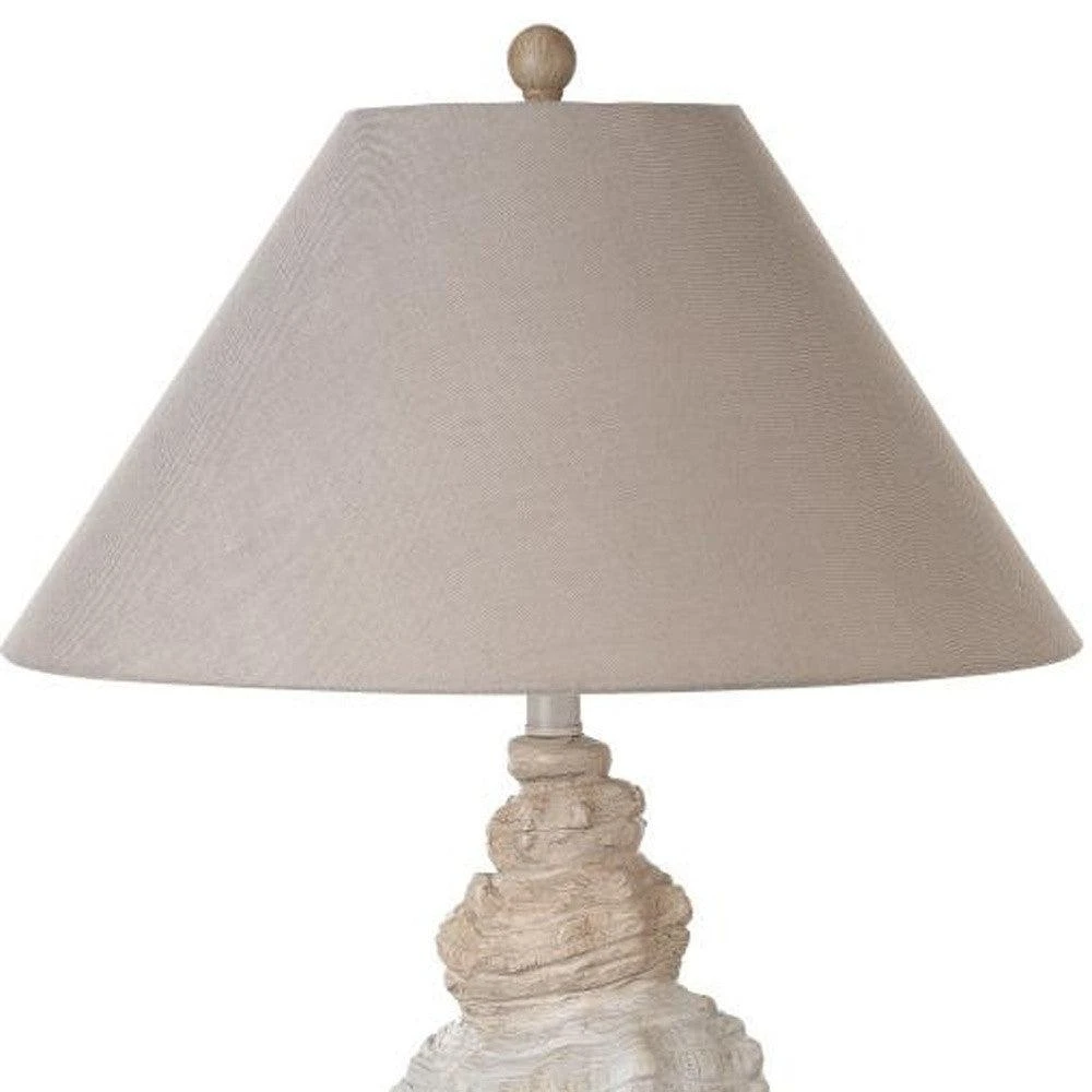 商品Homezia|Set of Two 30" Brown Novelty Table Lamps With Tan Empire Shade,价格¥2061,第3张图片详细描述