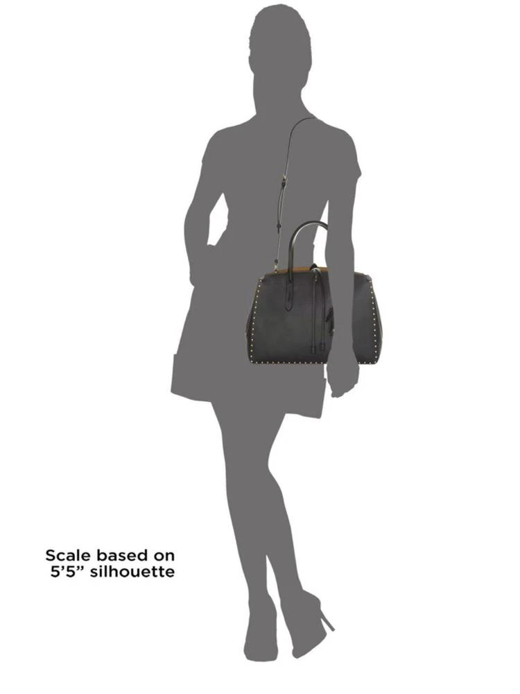 商品Coach|Border Rivets Cooper Leather Satchel,价格¥3425,第3张图片详细描述